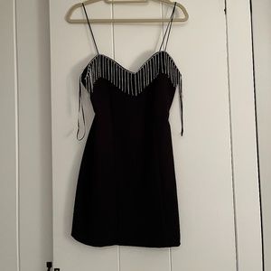 Zara Fringed Mini Dress *WORN ONCE*